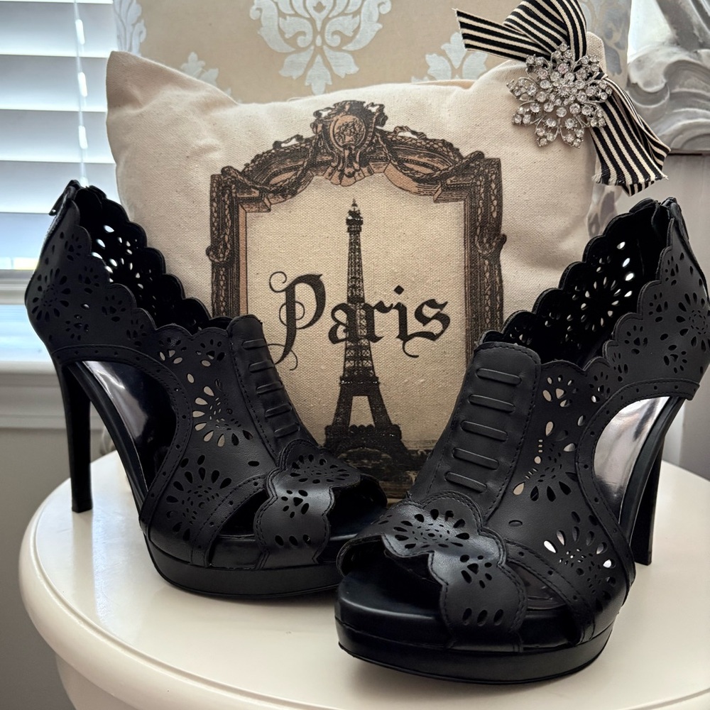 Carlos by Carlos Santana “Timeless” Black Heels